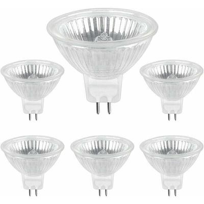 GU5.3 35 w 12 v Halogenlampe, MR16 Halogen-Spot-Glühbirne, 6er-Pack, - Shining House Image