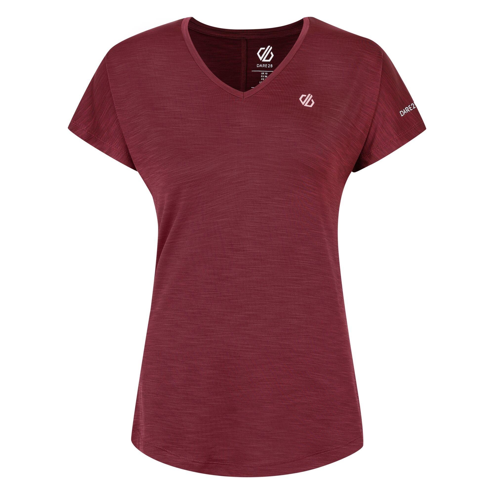 Dare 2B Damen Sport-T-Shirt (Feige) Image