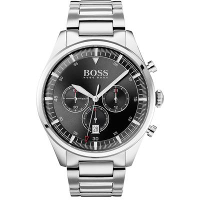 Hugo Boss Herrenuhr Quartz Grau