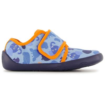 Affenzahn - Kid's Hausschuh Baumwolle Movy - Hüttenschuhe 24 | EU 24 blau Image