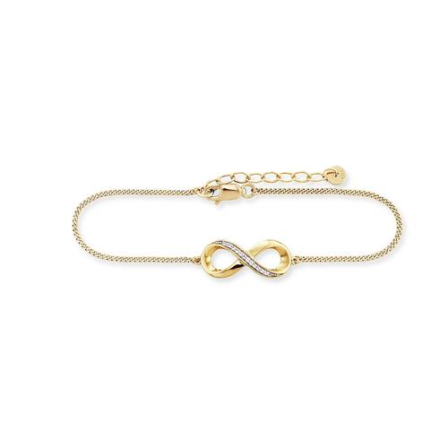 caï Caï Damen-Armband 925er Silber Topas One Size 87231259 Weiss Damen