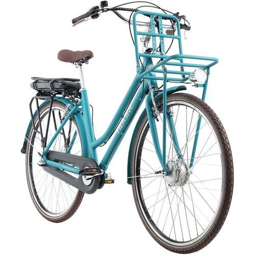 ADORE E-Bike Pedelec E-Bike Cityfahrrad 28 Adore Cantaloupe, Größe 49 in Blau