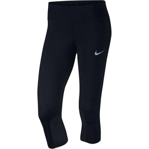 NIKE Damen Laufcapri / Tights Power Epic, Größe XS in Schwarz