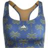 ADIDAS Damen BH FARM Rio Medium-Support, Größe S/AB in Blau