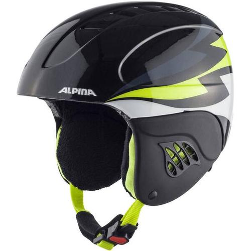 ALPINA Kinder Skihelm ""Carat"", Größe 48 in Schwarz