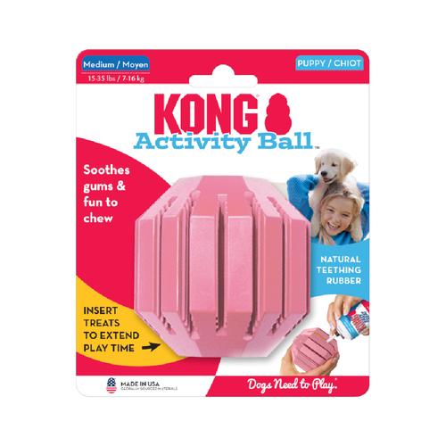 KONG Puppy Activity Ball Gr. M Ø 7,6 cm Hund