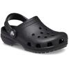 Clog CROCS "Classic Clog K", Kinder, Gr. 20, schwarz, Croslite, unifarben, sportlich, Schuhe, Hausschuh, Schlappen, Sandale mit Fersenriemen