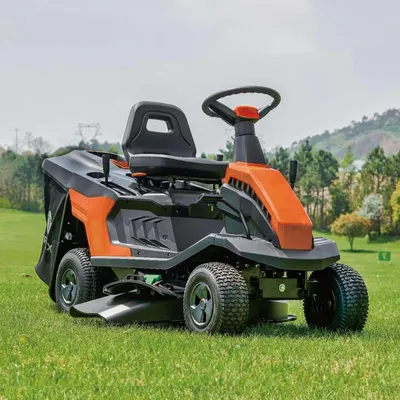 Hantechn Agricultural Riding Mowe Tractor 224cc 660mm Gasoline Ride On Lawn Mower Four-Wheel Lawn