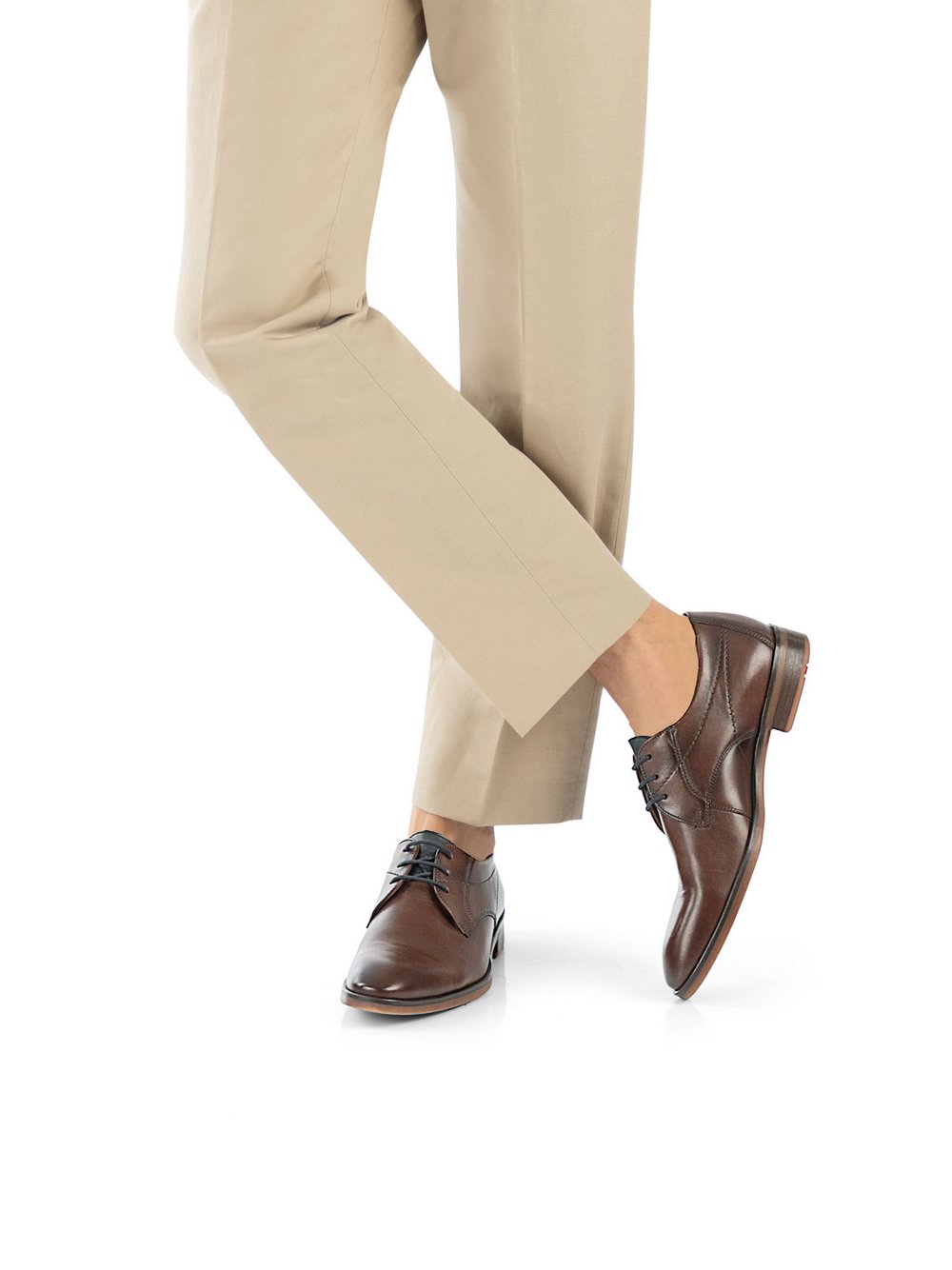 Lloyd Schnürschuh Herren cognac, 7.5 Image