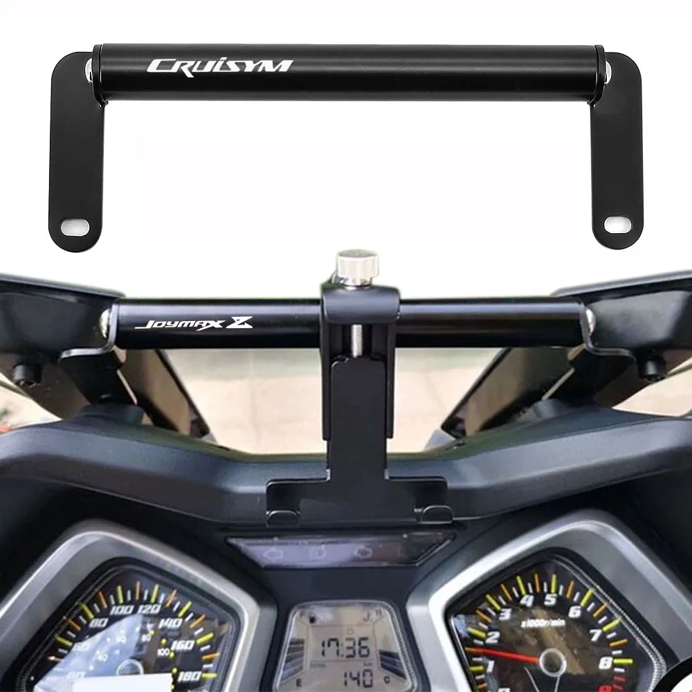 Accessori moto GPS Supporto per staffa di supporto per telefono Barra di navigazione per SYM JOYMAX Z 300 per CRUISYM 300 Staffa di navigazione