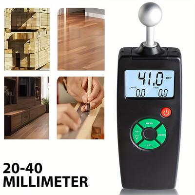 TEMU Moisture Meter Moisture Meter Wall With Battery And Lcd Display Image