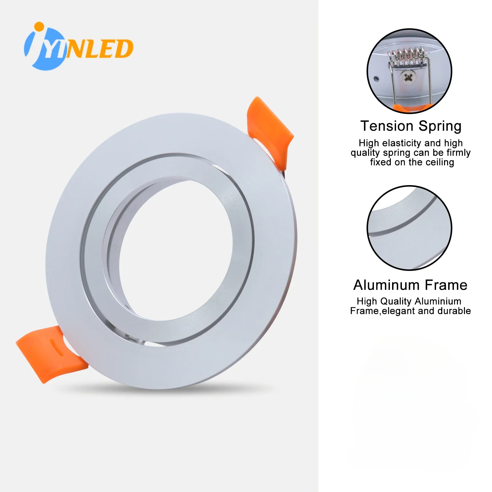 LED-Deckens trahler Rahmen/10pcs mr16 gu10 Leuchte verstellbare LED-Einbau leuchte LED-Decken leuchten gu10 Rahmen