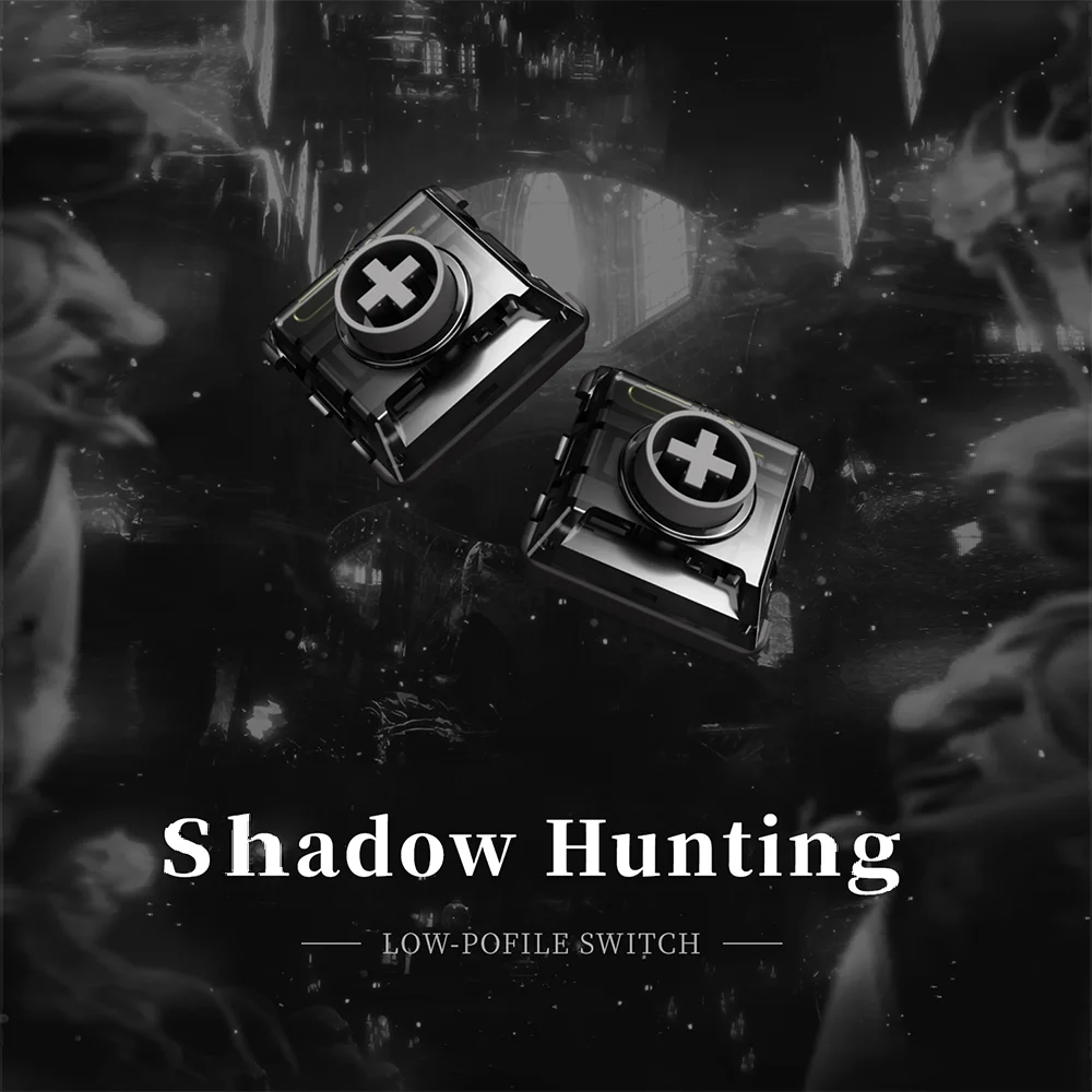 Haute42 Kailh Low Profile Shadow Hunting Switch für Hitbox Hebellose Controller Mechanische Tastatur Hitbox Linear Silent Switch Image