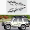 RC Spielzeugauto Aufkleber Dekoration für 1/8 1/10 RC Crawler Auto Traxxas TRX4 Defender Bronco AXIAL SCX10 90046 RC4WD D90 MK07 Tank 300