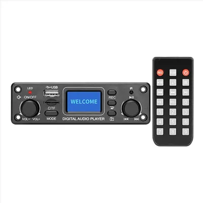 Digital Audio Player Bluetooth MP3 Player Decoder Board 128X64 DOTS LCD USB SD BT FM Musik Player Image