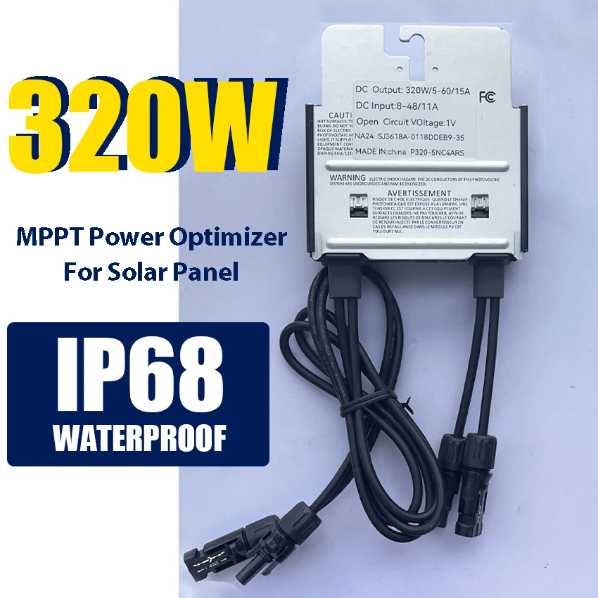 320 W Solarpanel MPPT Power Optimizer P320-5NC4ARS kompatibel für SOLAREDGE DC PV Solar Optimizer Energieeinsparung IP68 wasserdicht Image
