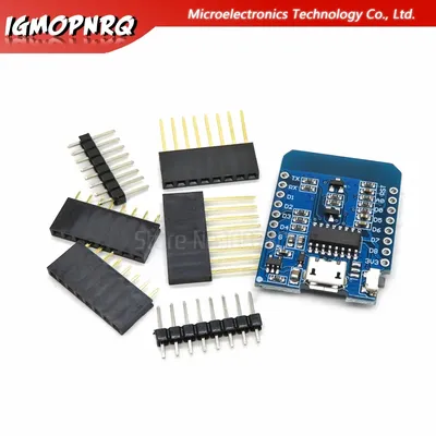 1set esp8266 ESP-12F ch340g ch340 v2 usb wemos d1 mini wifi entwicklungs board d1 mini nodemcu lua Image