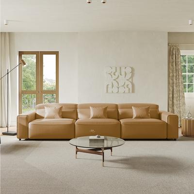 128.74"Power Couch Sofa Bed Electric Lounge Sleep Sofa Bed, Remote Control, Adjustable Headrest, Easy-to-Clean Sofa Bed, Living Room & Guest Room, Khaki