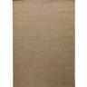 Juta aspect motif - Tapis aspect jute à motif beige 160x225