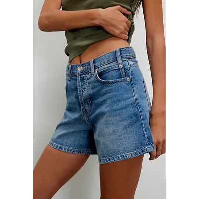 We The Free Tippi Denim Shorts at Free People in In Your Town, Size: 29