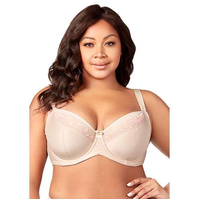 Plus Size Women's Star Curves Underwire Bra by Elila in Beige (Size 38 DD)