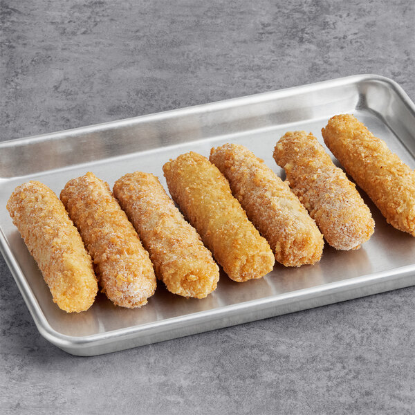 Crunch Factory Mac N' Cheese Crunch Rolls 3.35 oz. - 48/Case