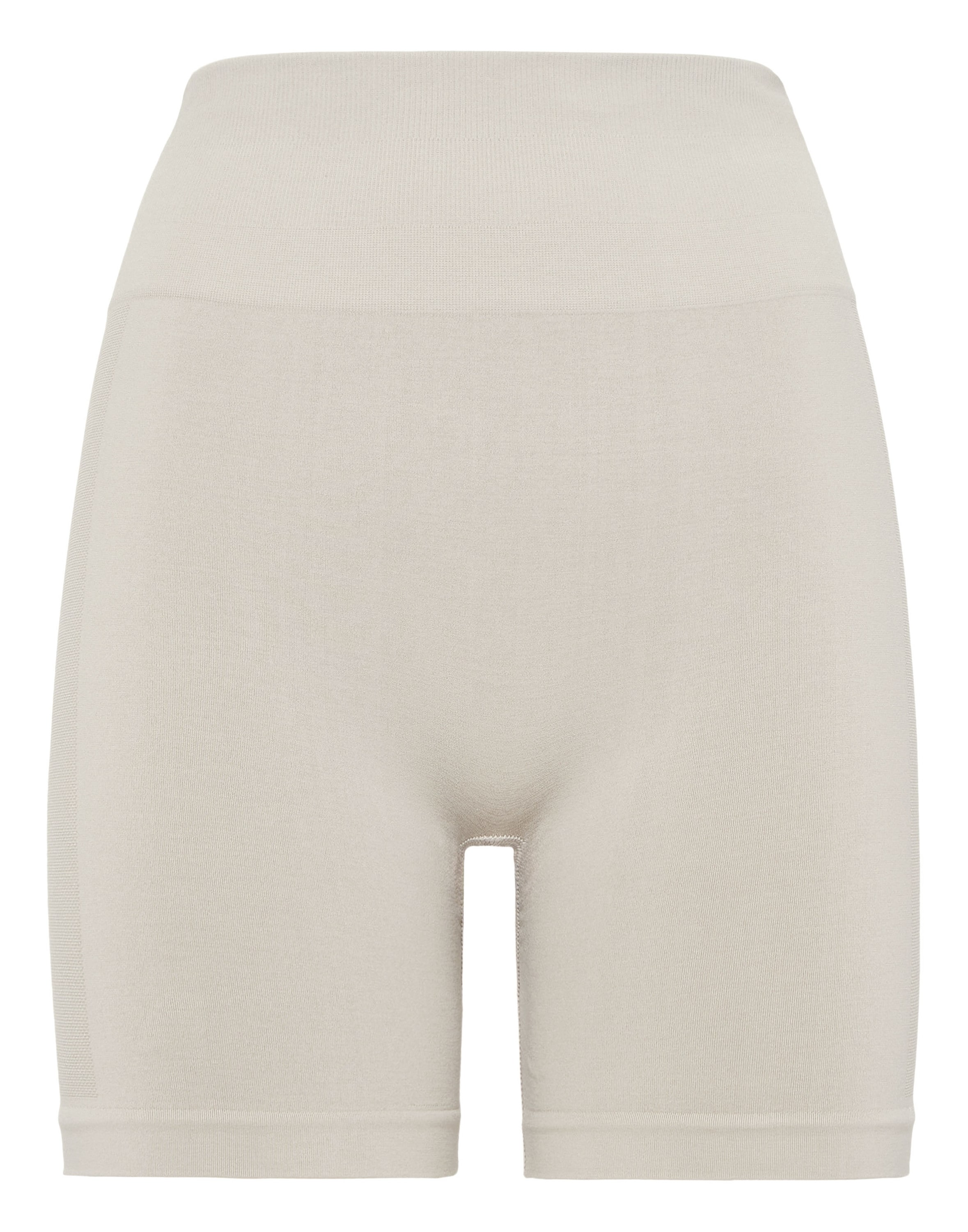 Shorts PLEIN SPORT "Logo", Damen, Gr. XL, US-Größen, grau (72, schwarzgrau), Obermaterial: 53% Polyamid, 37% Polyester, 10% Elasthan, Hosen Shorts