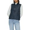 Steppweste S.OLIVER, Damen, Gr. 36, blau (navy), Steppware, Obermaterial: 100% Polyester. Futter: 100% Polyester, Strukturmuster, casual, regular fit taillenbedeckt, Westen, mit Stehkragen