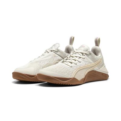 Trainingsschuh PUMA "FUSE 3.0 Trainingsschuhe Damen", Gr. 37, warm weiß alpine snow rose mauve gum pink, Obermaterial: S