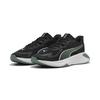 Trainingsschuh PUMA "PWR Hybrid Trainingsschuhe Erwachsene", Gr. 41, schwarz grün moon weiß, Obermaterial: Textil, Synthetik; Futter: Textil; Innensohle: Textil; Laufsohle: Gummi, Schuhe
