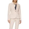 Jackenblazer S.OLIVER BLACK LABEL, Damen, Gr. 46, rosa (sepia rose), Obermaterial: 54% Baumwolle, 43% Polyester, 3% Elasthan. Futter: 100% Polyester, unifarben, casual, slim fit taillenbedeckt, Langarm, Blazer, mit Reverskragen