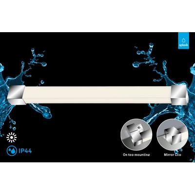 BRILONER LEUCHTEN LED Spiegelleuchte "ACIOTIS", silber (silber, weiß), Lampen, LED Badleuchte Image