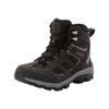 Wanderschuh JACK WOLFSKIN "VOJO 3 TEXAPORE MID W", Gr. 38, schwarz steel, lila, sportlich, Schuhe, Wasserdicht