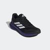 Laufschuh ADIDAS PERFORMANCE "RUNFALCON 5", Gr. 41, core schwarz, cloud weiß, collegiate lila, Textil, Synthetik, sportlich, Schuhe