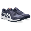 Tennisschuh ASICS "COURT SLIDE 4", Gr. 48, indigo fog, weiß, Textil, Synthetik, sportlich, Schuhe, Multicourt-Schuhe