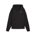 Sweatshirt PUMA "CLOUDPSUN Hoodie Damen", Damen, Gr. M, schwarz-weiß (schwarz, weiß), Obermaterial: 15% Elasthan, 85% Polyester, relaxed fit, Langarm, Sweatshirts