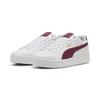 Sneaker PUMA "Court Classico Sneakers Erwachsene", Gr. 48, weiß team regal rot gold, Obermaterial: Synthetik; Futter: Textil; Innensohle: Textil; Laufsohle: Gummi, Schuhe