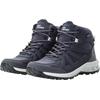 Wanderschuh JACK WOLFSKIN "WOODLAND 2 TEXAPORE MID W", Gr. 42,5, graphite 138, Textil, Synthetik, sportlich, Schuhe, wasserdicht