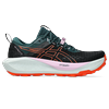 Trailrunningschuh ASICS "GEL-TRABUCO 13", Gr. 37,5, bunt (schwarz, nova orange), Textil, sportlich, Schuhe
