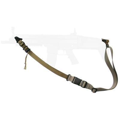 Specter Gear Raider 2 Point Tactical Sling FN SCAR Braided Lanyard Emergency Release Coyote Tan 727 COY-ERB-BL