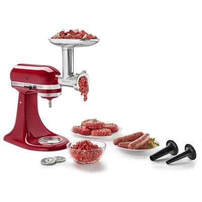 KitchenAid Metal Food Grinder Attachment, KSMMGAZZBASE