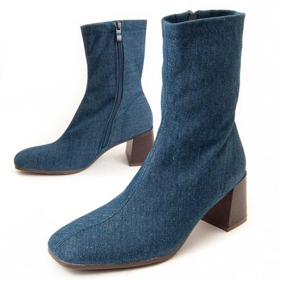 Montevita Stiefelette Mit Absatz Buonavitta4 In Blau Image
