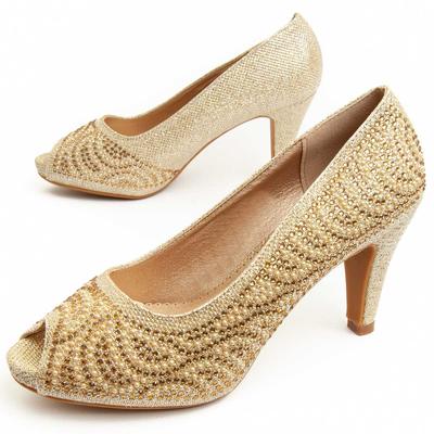 Montevita Schuh Mit Absatz Unne74 In Golden Image