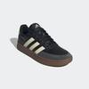 Sneaker ADIDAS SPORTSWEAR "BREAKNET 2.0", Gr. 42, schwarz (core schwarz, cloud weiß, gelb), Synthetik, Leder, sportlich, Schuhe