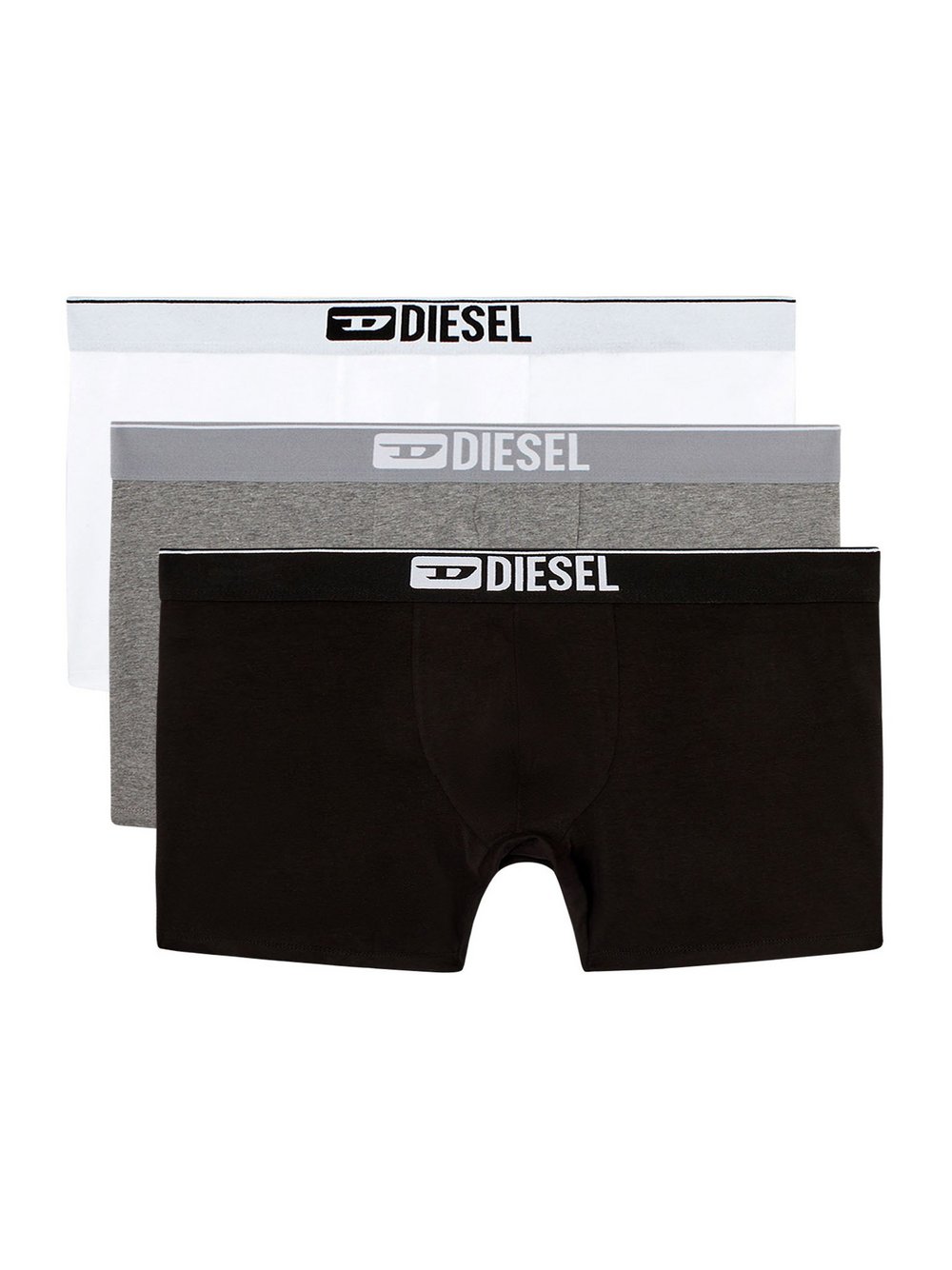 Diesel Boxershort 3er Pack Herren mehrfarbig, XL Image