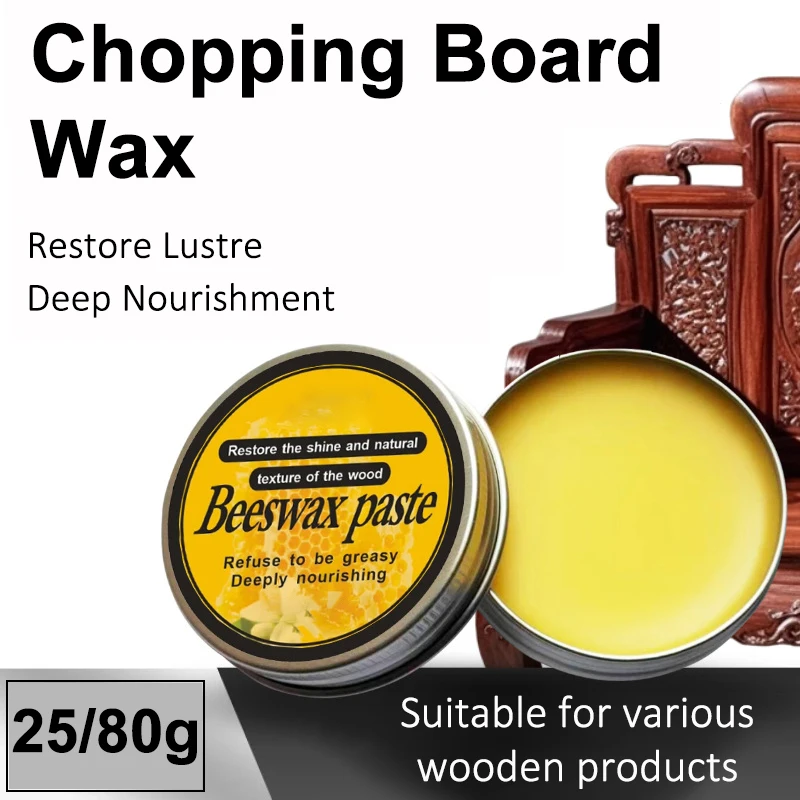 3/25/80g Küche Schneiden Bord Wachs Möbel Anti Trockenheit Riss Wartung Wachs Multifunktionale Halten Wachs Für haushalts Boden Image