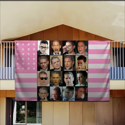 USA W-Wentworth Miller American Flag For Garden Flags Party Living Room Home Balcony Wall Decor Banner Bedroom Tapestry Outdoor