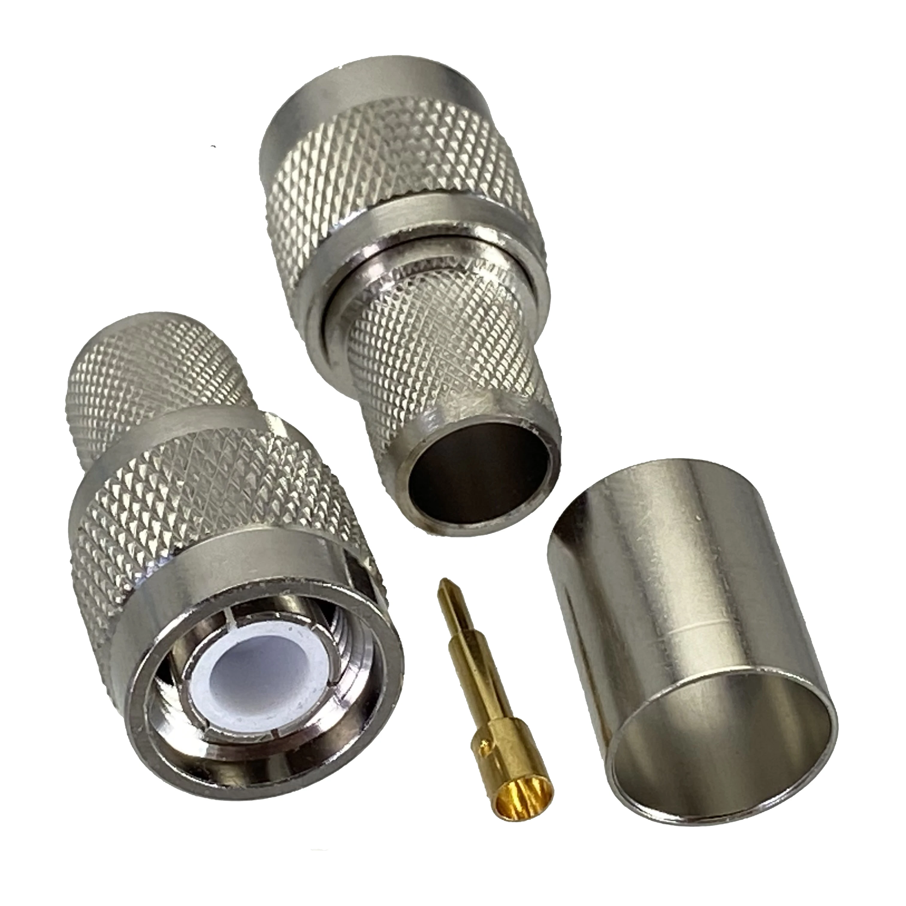 1 Stück Stecker tnc Stecker Crimp rg8 lmr400 rg213 rg165 rg214 rg393 Kabel gerade rf koaxial Image