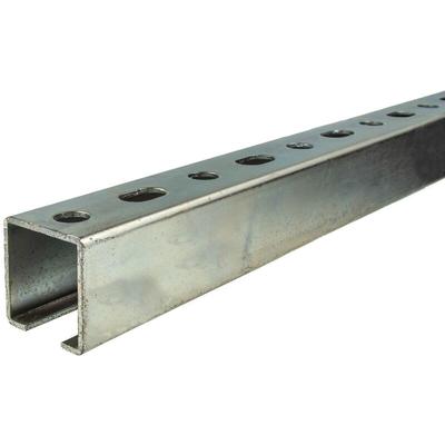 Montageschiene Typ 38/40 x 1000 mm x 2,00 mm. Stahl verzinkt C/U-Profil - Tecuro Image