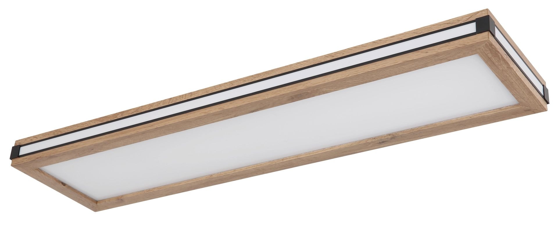 GLOBO LIGHTING LED Deckenleuchte "CARLA", beige (weiß), 1 Stk., Leuchten, Rechteckige Deckenlampe, mehrere Schalt- Leuchtkombinationen Image